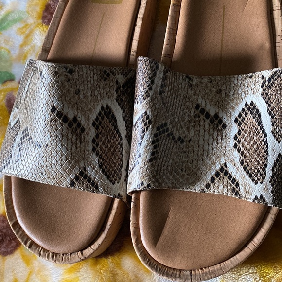 Dolce vita snakeskin wedges - Picture 2 of 4